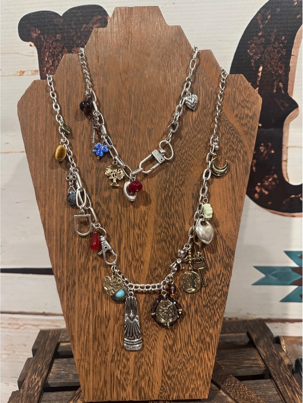 NEW Free People Maxamillion Charm Necklace – One Size